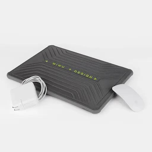 Противоударный чехол для ноутбука Wiwu Defender Sleeve Pro 13.6"/14.2" Серый - фото 2