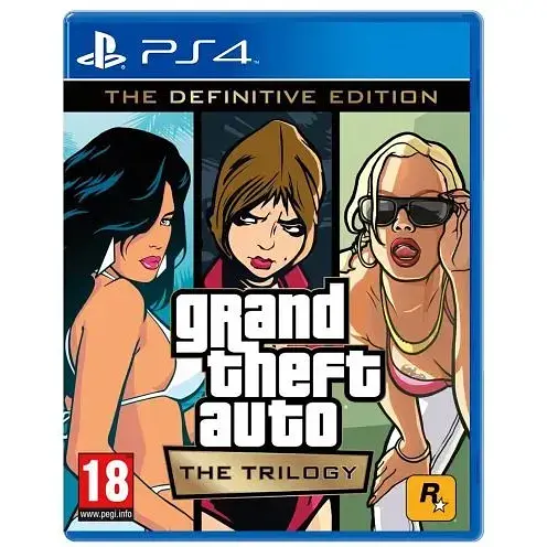 Гра GTA Trilogy The Definitive Edition (російські субтитри) (PS4)