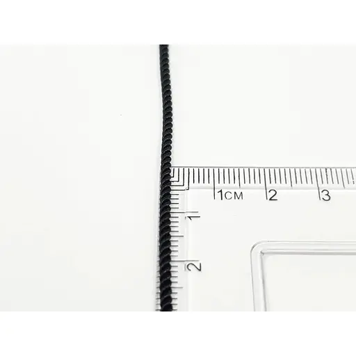 Ювелірний шовковий шнурок Tango з золотими вставками. 950103 50 - фото 3