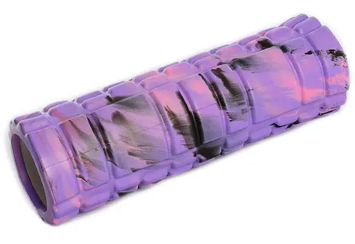 Масажер MS 2126 рулон для йоги Фіолетовий - фото 1