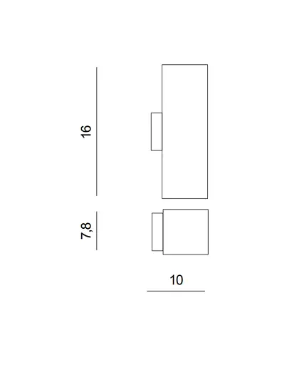 Вуличний світильник Azzardo AZ5232 Roland LED 1x18W 3000K 1600Lm IP65 білий - фото 2