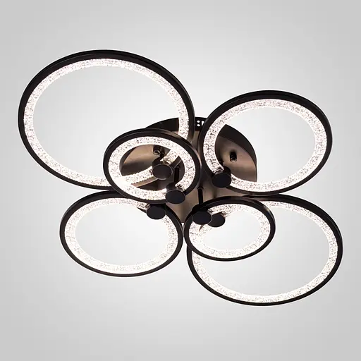 Люстра світлодіодна V K39556-2+2+2 BK - фото 6