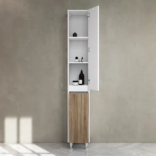 Пенал підлоговий AM.PM Gem S 35 см правосторонній з кошиком M91CSR0356WF38 - фото 3