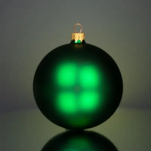 Ялинкова прикраса Різдвяні історії Отаман Іван Сірко куля скло (4820001106763) - фото 4