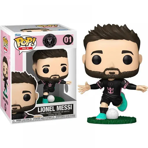 Фігурка Funko Pop Inter Miami Lionel Messi Інтер Майамі Ліонель Мессі 10 см FP IM LM 01