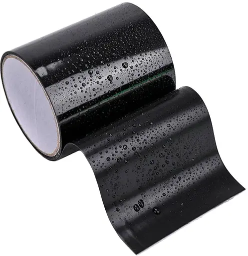 Водонепроницаемая изоляционная лента Supretto Glue King 1.5 м черная (71510002) - фото 3