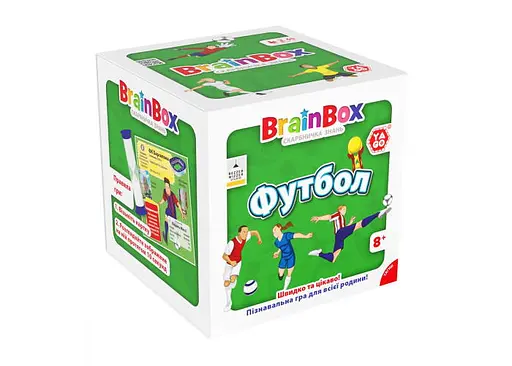 Настольная игра YaGo BrainBox Футбол (укр.) (BZZBRFB02UA)