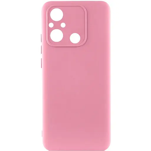 Чехол Getman TPU Liquid Silk Full Camera для Xiaomi Redmi 12C Розовый/Pink