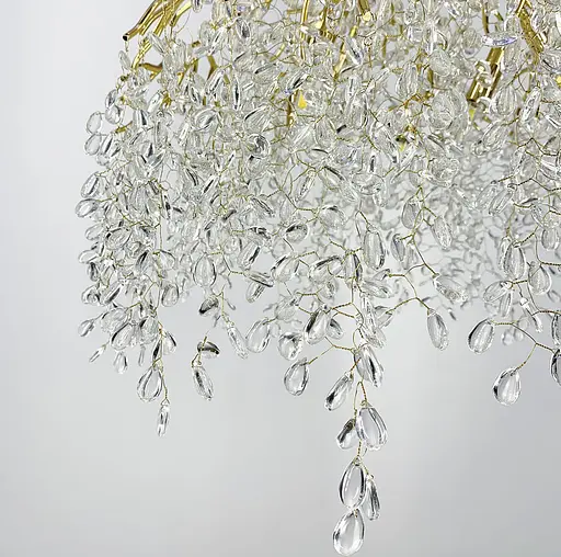 Світильник в стилі Серпента в золотистому корпусі | Арт. MD 6018-600 GD | Line F - фото 3