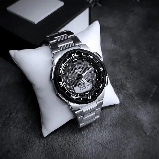 Наручний годинник чоловічий 1370SI Silver Skmei acs0030785 - фото 3