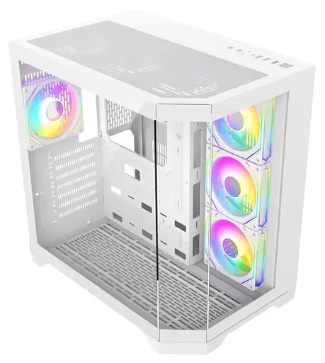 Корпус GameMax HYPE-A Tempered Glass White (HYPE-A White) Без БП - фото 2