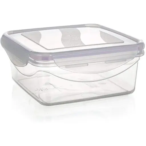 Пластиковий контейнер харчовий квадратний 530 мл