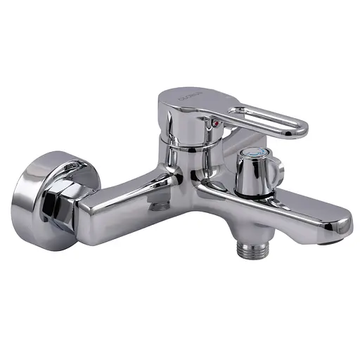 Смеситель для ванны Globus Lux Dolly GLD-0102N хромированный для установки в ванной комнате удобный и стильный - фото 2