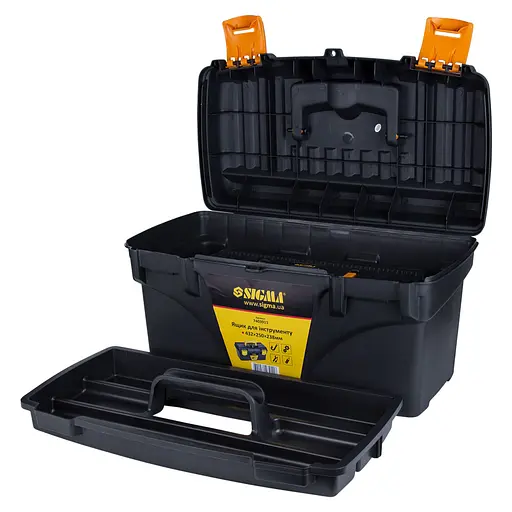 Ящик для инструмента Sigma 432×250×238мм 7403911 - фото 4