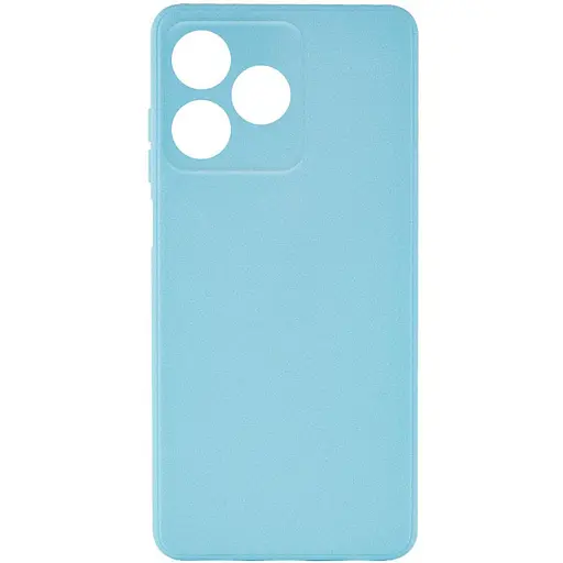 Силиконовый чехол Epik Candy Full Camera для Realme C53 Бирюзовый / Turquoise