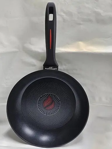 Сковорода 26см с антипригарным 3х шаровым мраморным покрытием Bohmann BH 1011-26 сковорода для жарки - фото 3