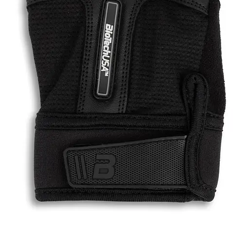 Перчатки BiotechUSA Toronto Unisex Leather black S - фото 3