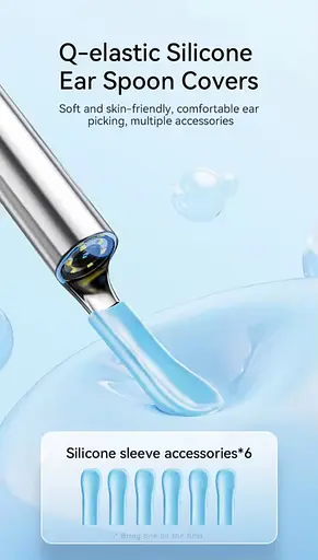 Бездротовий очисник вушної сірки з камерою, безпечний ендоскоп для видалення вушної сірки з камерою - фото 6