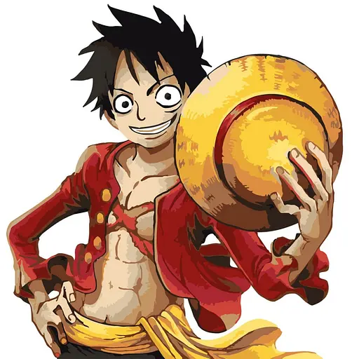 Картина по номерам "Ван Пис" AS2003 30х30 см