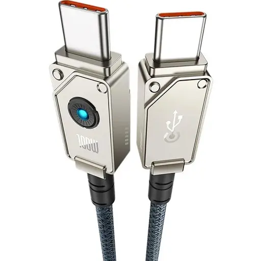 Кабель Baseus Unbreakable USB-C to USB-C 100W 2m Stellar White (P10355800221-01) [152050] - фото 3