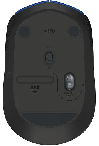 Мышь Logitech Wireless Mouse M171 Blue (6275137) - фото 3