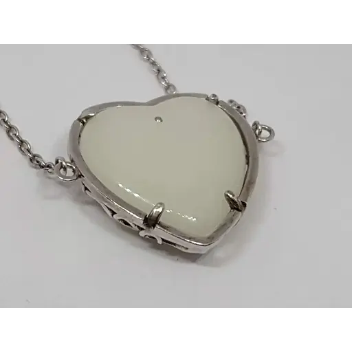 Серебряный браслет Сердце с фианитами. 830111238095 17 - фото 4