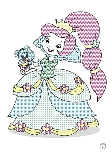 Веселі кольори. Казкові принцеси - фото 3