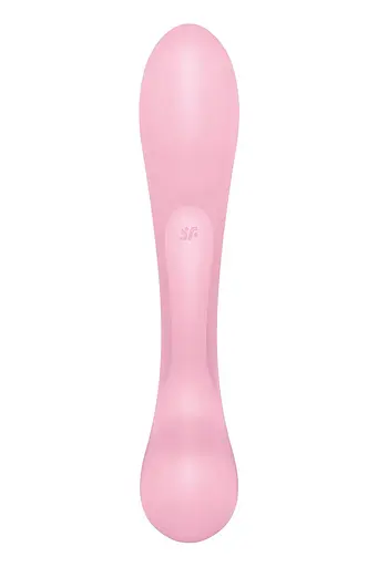 Вибратор-кролик Satisfyer Triple Oh 24 см розовый - фото 4