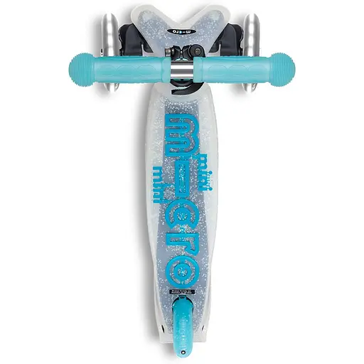 Самокат Micro Mini Deluxe Foldable Orion Glow LED Синій (MMD374) - фото 5