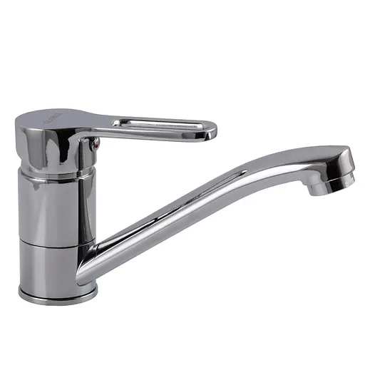 Змішувач для умивальника Globus Lux Dolly GLD-203M хромований для ванної кімнати стильний і функціональний - фото 3