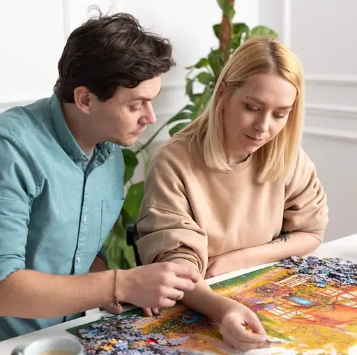 Пазл Tea Time Квітковий ринок Париж - 1000 елементів Trefl 10799 - фото 4