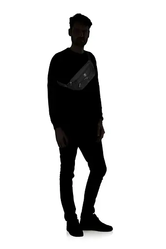 Сумка Поясная Samsonite SACKSQUARE BLACK 39x14x7 KL5*09004 - фото 7