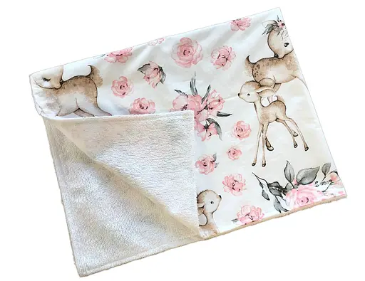 Непромокаемая пеленка Moontime "Косули с цветами" - фото 1