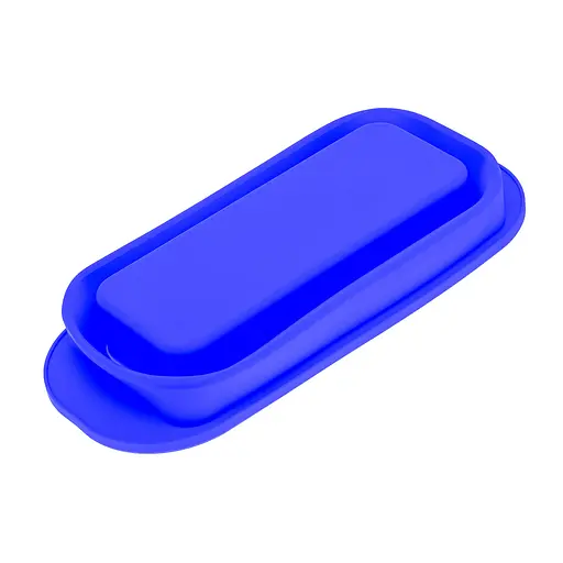 Форма для випікання хліба силіконова 29.5х12.3х11 см, Profsil Синій 87149 - фото 5
