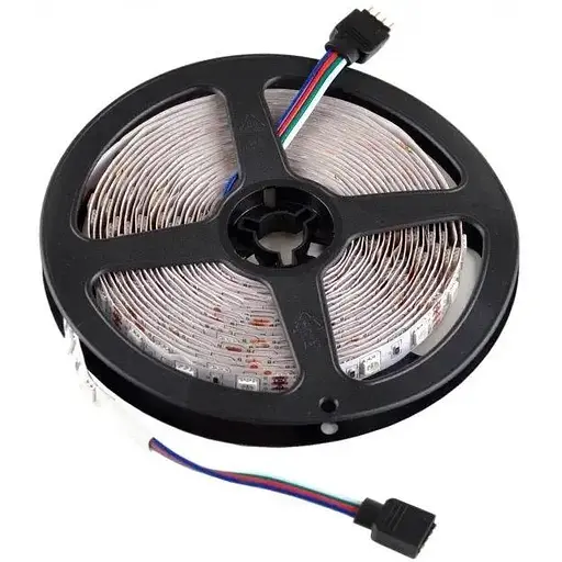 Светодиодная RGB-лента Venom SMD 5050, 5 м 12 V IP20 RGB (VST-5050120600-RGB) с пультом и блоком питания - фото 4