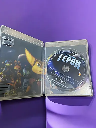 Локализованный диск на PlayStation 3 лицензия PlayStation Move Heroes - фото 2