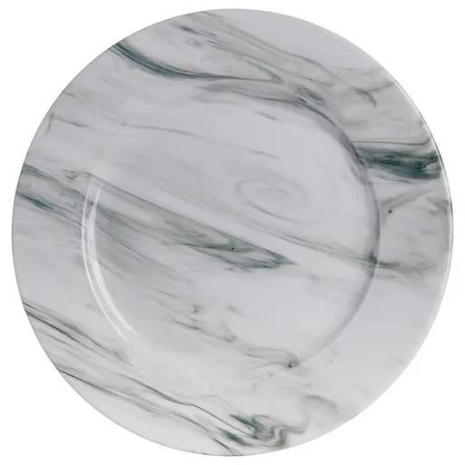 Столовый набор посуды тарелок и чашек 16 предметов на 4 персоны Marmor фарфоровый, обеденный столовый сервиз тарелок Yiwu MD-16-2G - фото 6