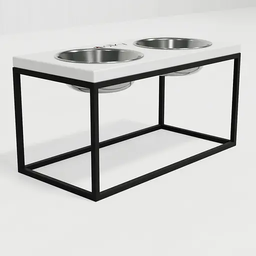 Hollky Base L — миски на підставці для середніх і великих собак (2 × 0,95 л, висота 20 см) - фото 5