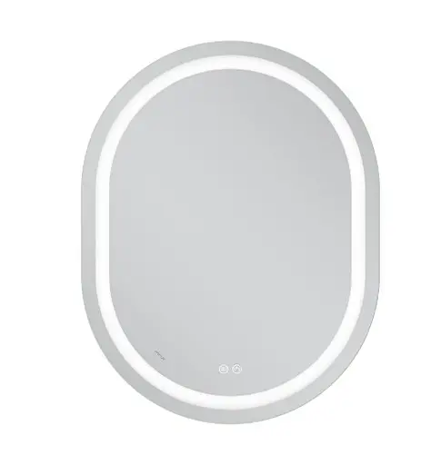 Дзеркало Mixxus Premium ELLIPSE MV05-90x70-REVERSE (LED Touch, Anti-fog (3-6,5kK)) (MP6644) - фото 2