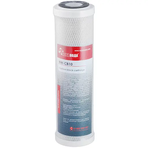 Картридж угольный брикетированный Новая Вода NW-CB10 NW-082003 (CV030749) - фото 1