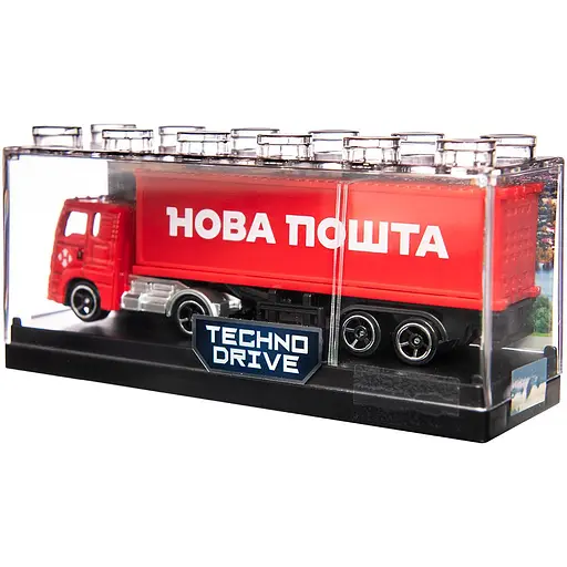 Автомодель TechnoDrive Фура Новая Почта (250416CG) - фото 11