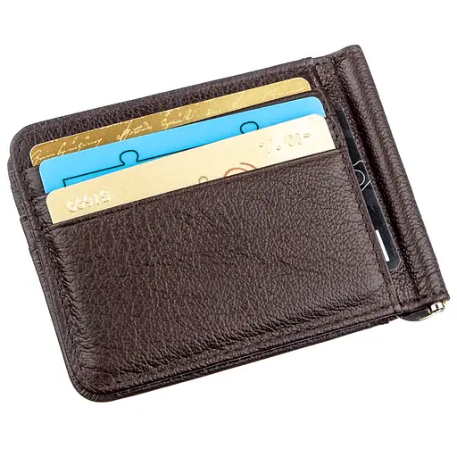 Чоловічий шкіряний гаманець ST Leather 11.5х8.5 см acs0014758 - фото 5