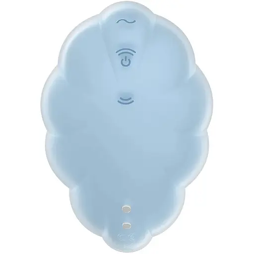 Вакуумный стимулятор с вибрацией Satisfyer Cloud Dancer Blue - фото 5