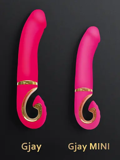 Вібратор Gvibe Gjay Mini 19 см (рожевий) - фото 5