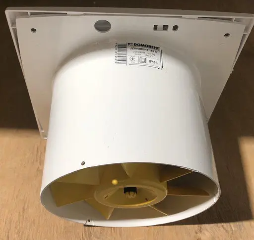 Вытяжной вентилятор Домовент 150 С с сеткой от насекомых Белый 30412 - фото 4
