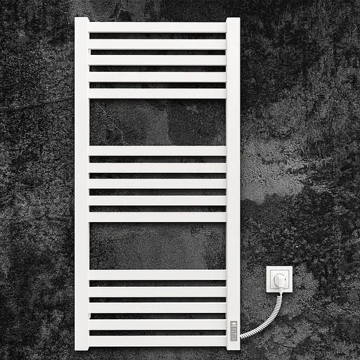 Електрична рушникосушарка Kosser Герда 1000x500 ER тайм. білий ДГ03ERW, Білий матовий, Праве - фото 2