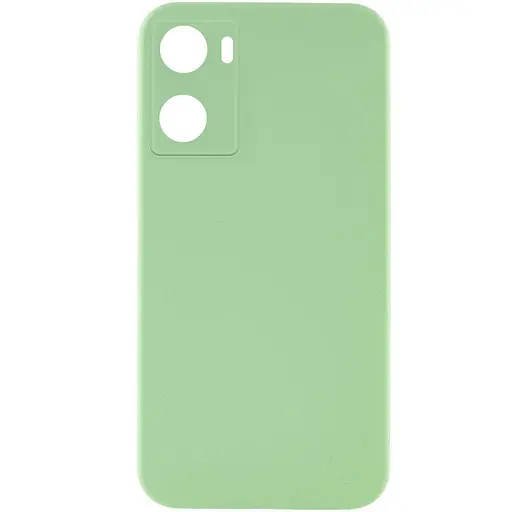 Чохол Silicone Cover Lakshmi Full Camera (AAA) для Oppo A57s / A77s М'ятний / Mint
