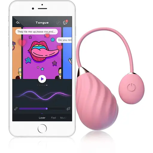 Смарт-віброяйце Magic Motion Sundae Pink - фото 6