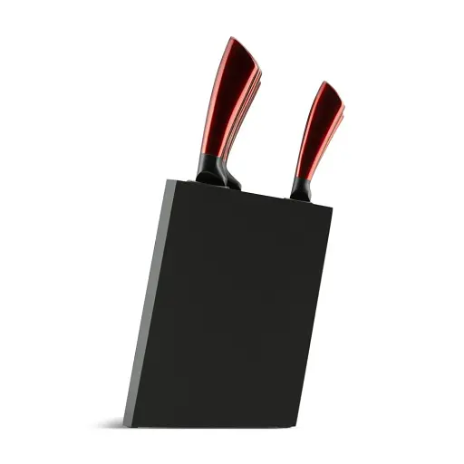 Набор кухонных ножей с подставкой 6 предметов Edenberg EB-936 - фото 2