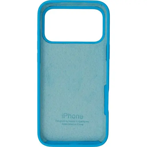 Чехол Silicone Case для Apple iPhone 17 Pro Max Light Blue AA [145107] - фото 2